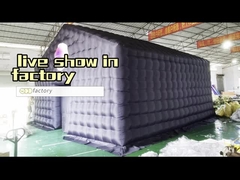 Draagbare opblaasbare disco feesttent buitentuin nachtclub opblazen tent