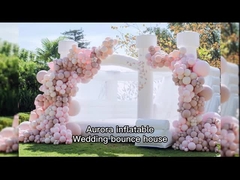 Opblaasbaar bruiloftsbulthuis