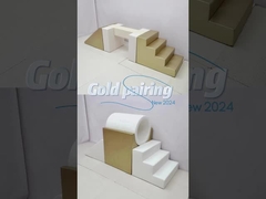 Pastel Soft Play Equipment Set Preschool centrum soft play mat schuim bal put kinderen