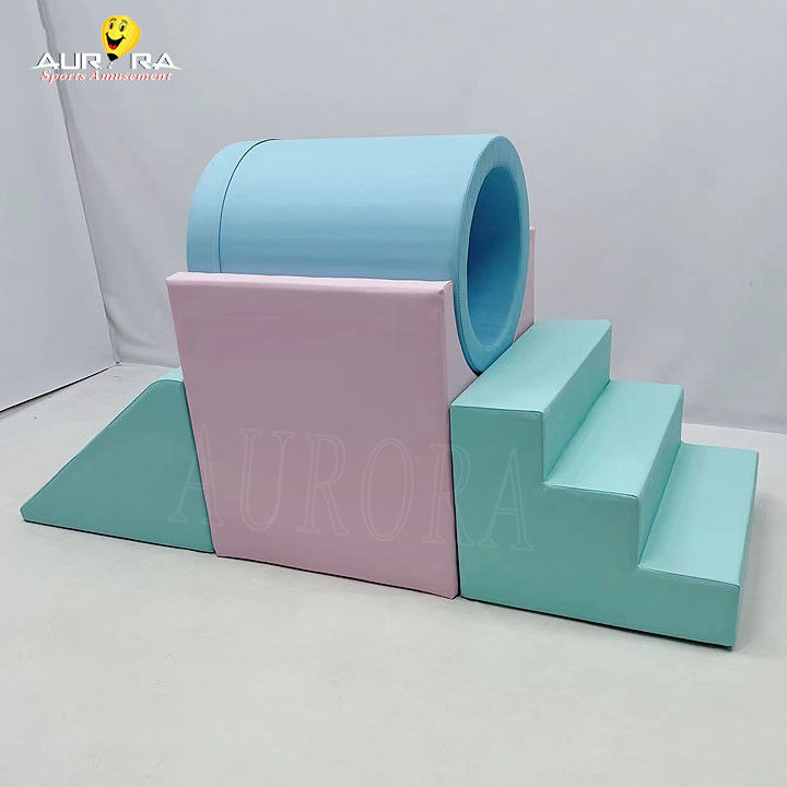 Pastel Baby Soft Play Klimblokken voor feestverhuur Custom Soft Play-apparatuur