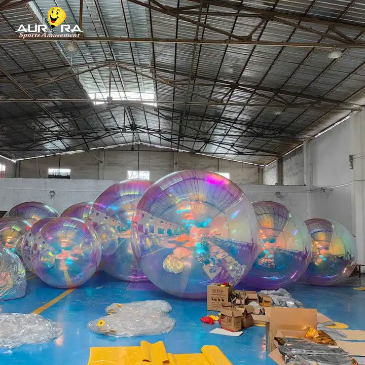 Evenement Decoratie Sfeer opblaasbare spiegel Ballon Sferen Huwelijk Laser Disco