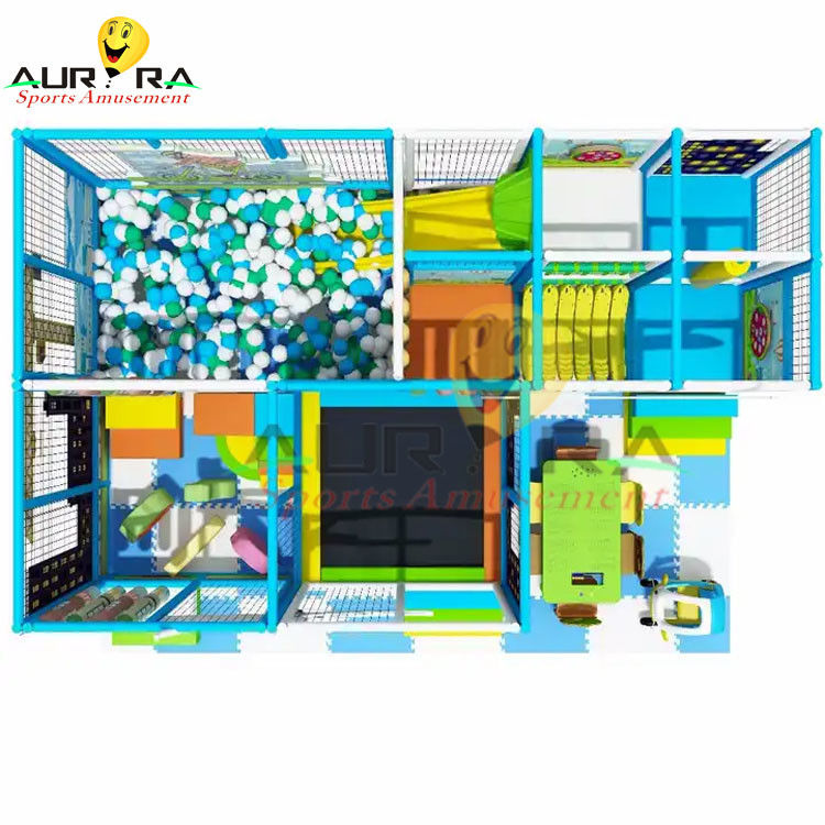 Baby Indoor Frame Soft Playground Equipment Set Ball Pool Voor Kinderen Speelruimte