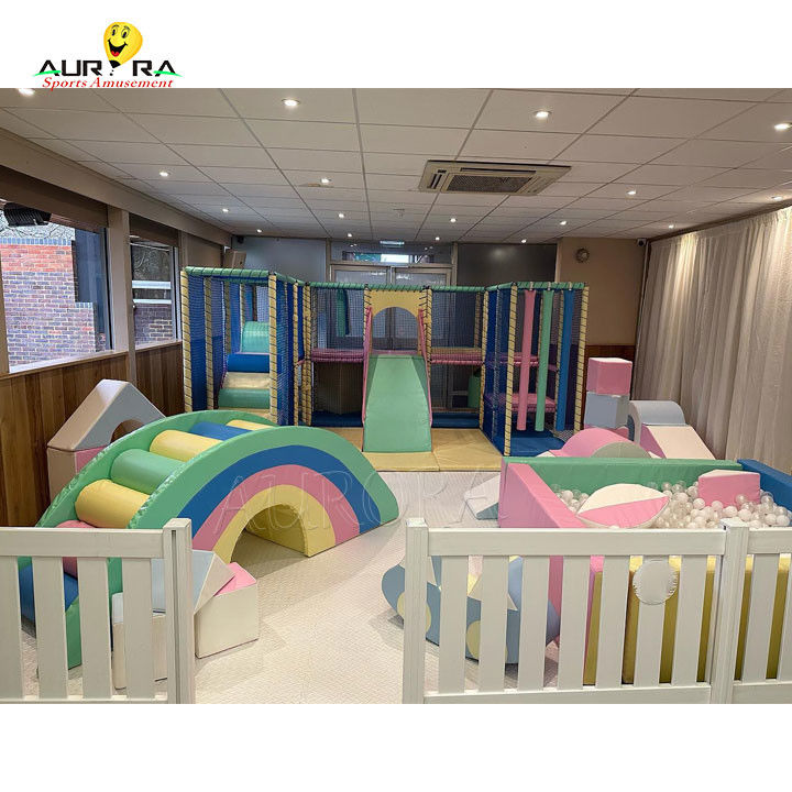 Baby Soft Play Set Populaire speeltuin Indoor Kleurrijke Draagbare Sensorische Kamer