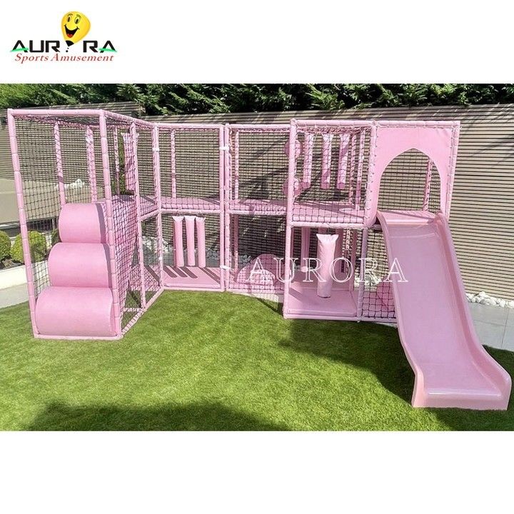 Soft Play Playground Kids Indoor Outdoor Pastel Roze Te koop Sensorische kamer