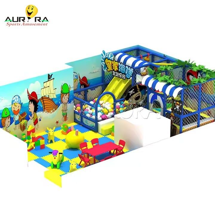 Indoor Theme Park Blauw Kinderen pretpark