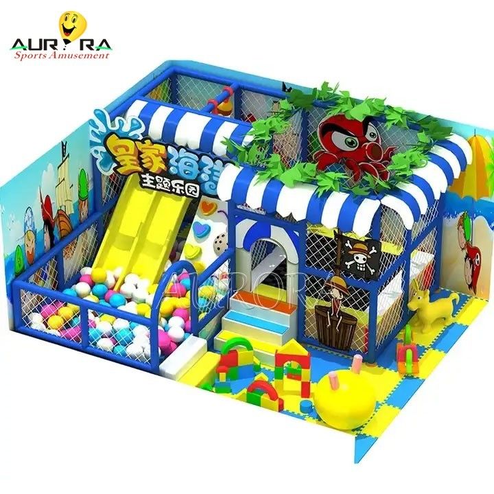 Indoor Theme Park Blauw Kinderen pretpark