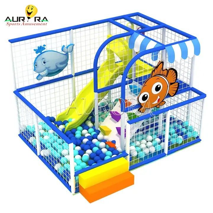 Indoor Theme Park Blauw Kinderen pretpark