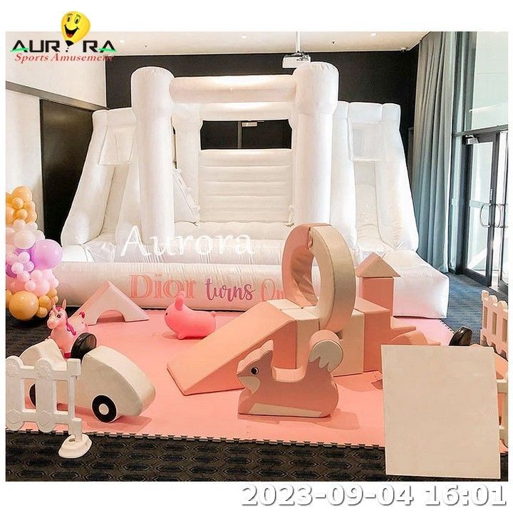 Zacht Indoor Play Kids Bounce House Party Zacht Spel Zaan Voor Kinderen