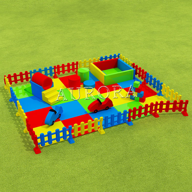 Kleurrijke zachte speelmachines voor kinderen