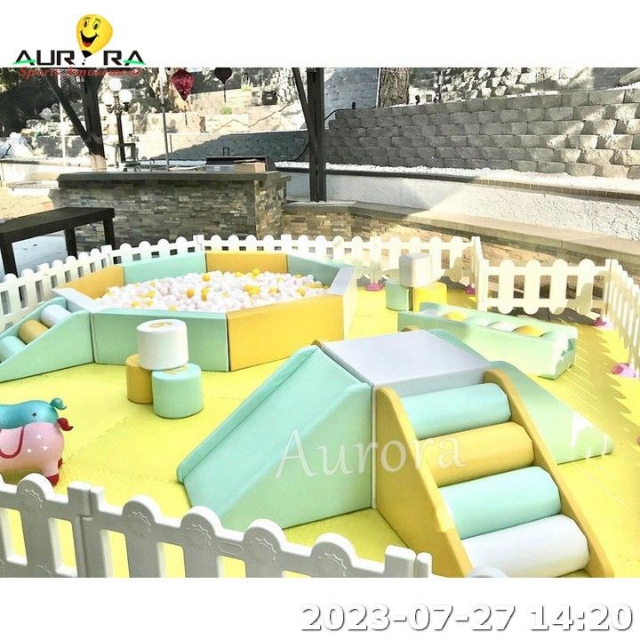 Zwart Rood Kinderen Indoor Soft Play Baby Klimblokken Soft Play Elektrisch Soft Play