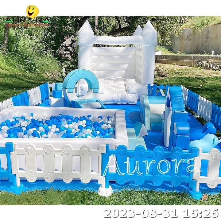 Warm te koop speeltuin apparatuur zachte speelruimte kinderen Indoor Ball Pool Pit Set