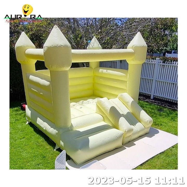 Kleurenfeest Bounce Huis Voor Kinderen Opblaasbare Bruiloft Bounce Kasteel Springende Bouncer
