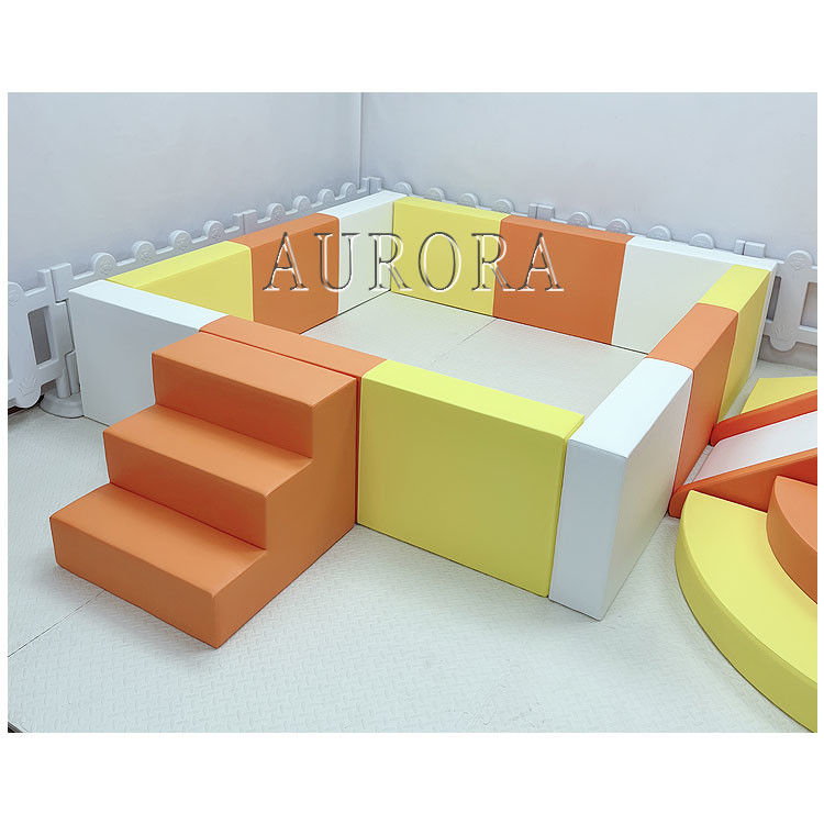 Oranje Goedkoop Soft Play Equipment Soft Play Area Kinderen Indoor Soft Play Equipment