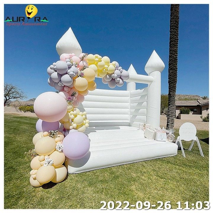 Wet Combo Nieuw opblaasbaar springhuis met blower Mini springhuis met balput